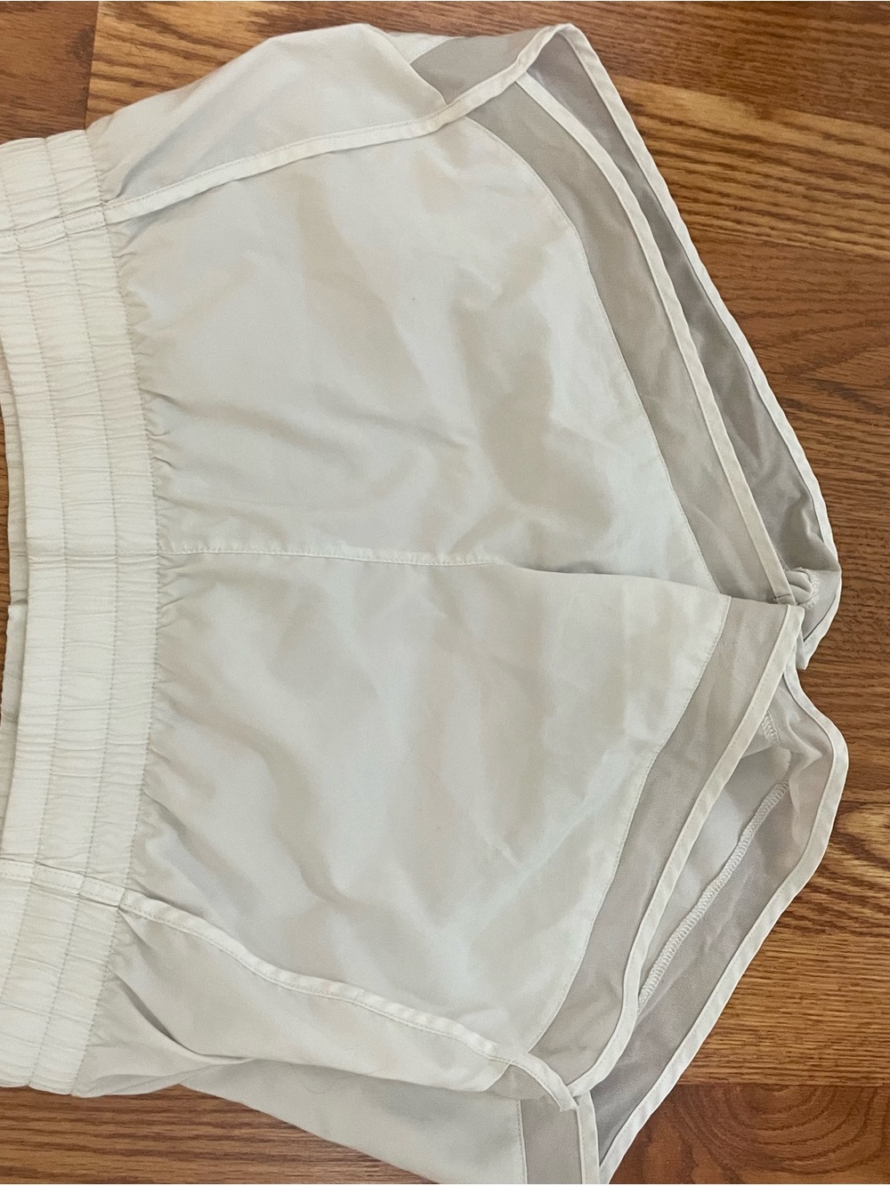 Athleta White Lightweight Women's Athletic Shorts